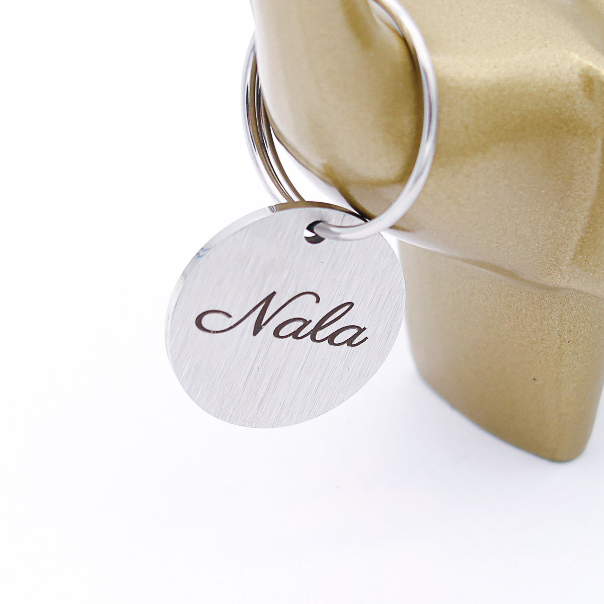 Medaglietta SOS per cani con incisione del codice QR e nome/telefono/Tasso