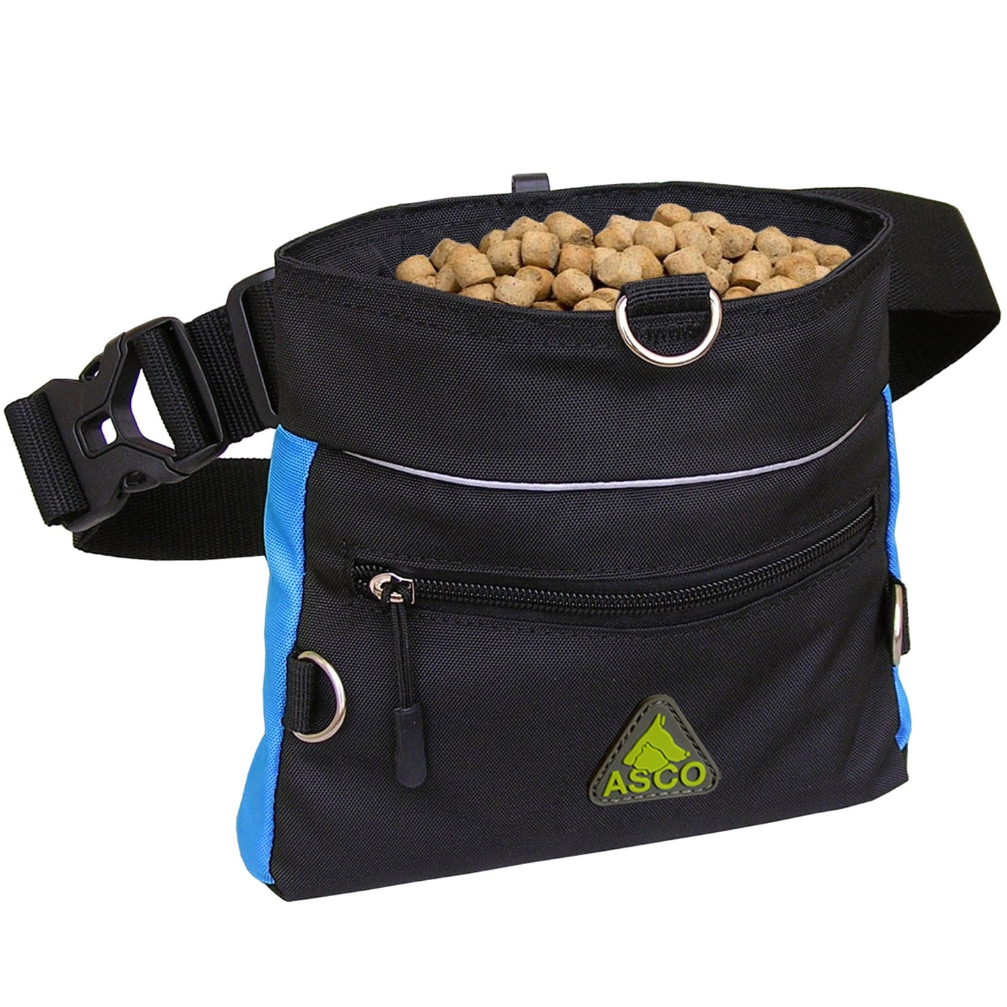 Sacchetto per alimenti ASCO con chiusura a scatto con una sola mano, sacchetto per croccantini 20x20 cm, sacchetto per croccantini QuickTouch