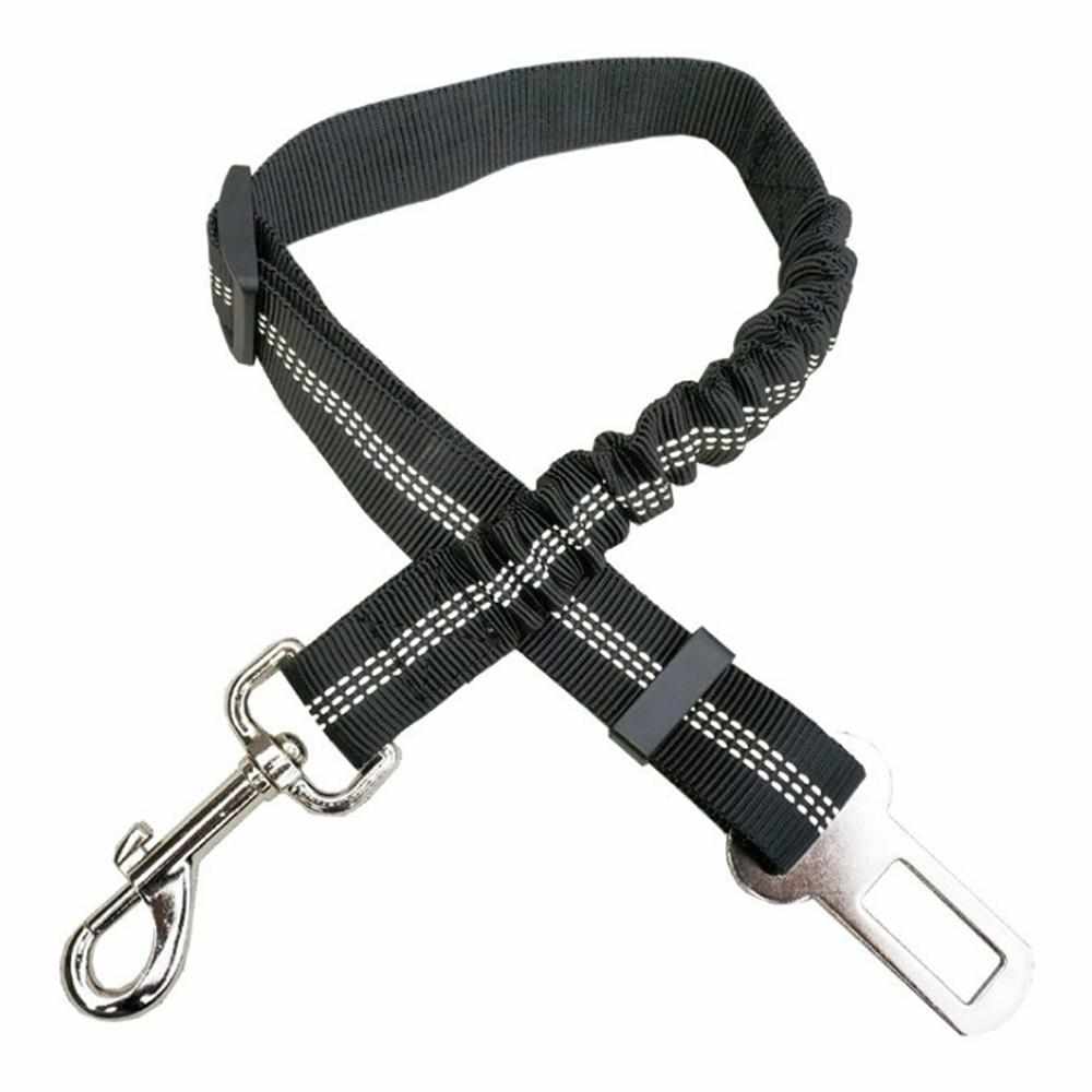 Elastischer Auto / PKW Sicherheitsgurt fĂźr Hunde