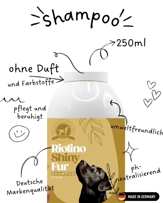 Riolino Shiny Fur Shampoo - Trattamento delicato per un pelo lucido