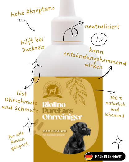 Riolino PureEars - Detergente delicato per orecchie sensibili