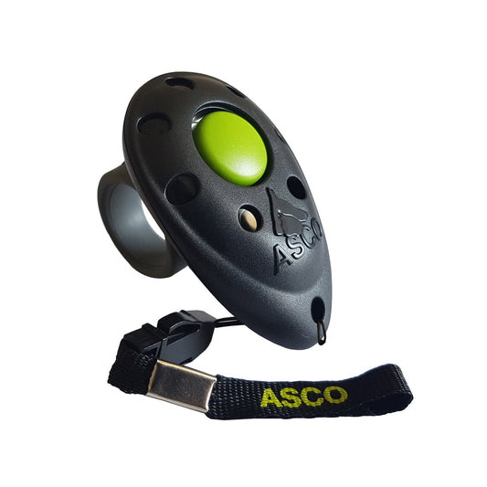 ASCO Finger Clicker - Clicker premium per l'addestramento di cani, gatti e cavalli