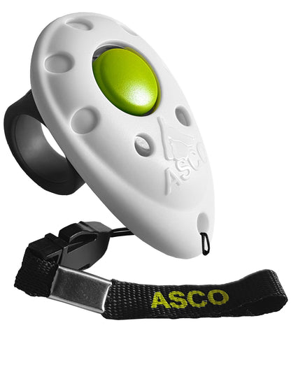 ASCO Finger Clicker - Clicker premium per l'addestramento di cani, gatti e cavalli