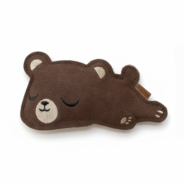 BUDDY. Giocattolo per cani in pelle "Piccolo Orso" 