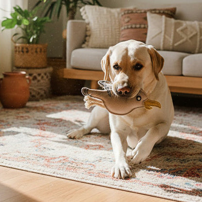 BUDDY. Giocattolo per cani in pelle "Gabbiano" 