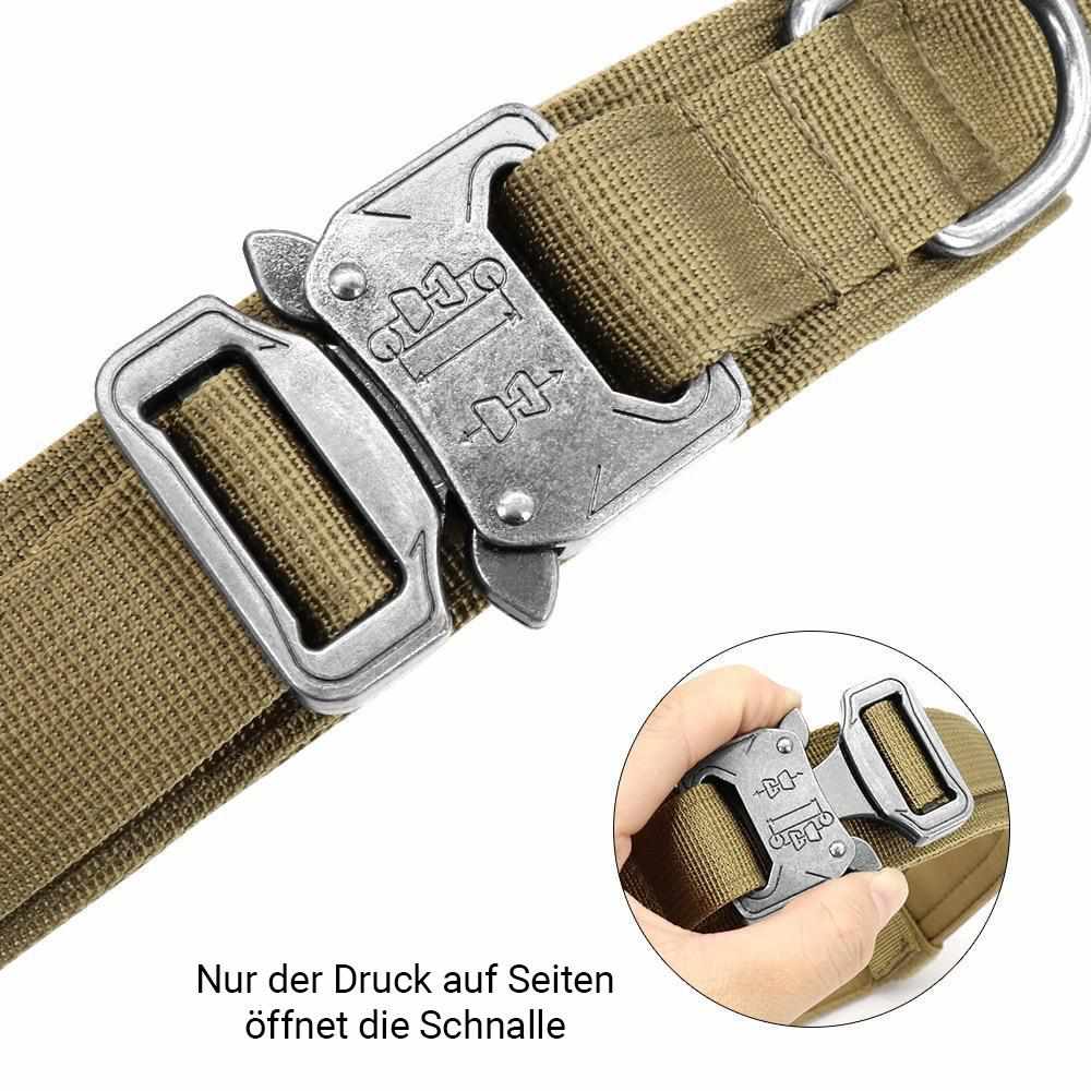 Militär Hundehalsband mit Griff